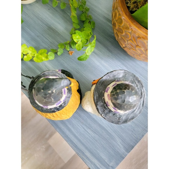 Hand Carved Halloween ghost witch bat bundle - Picture 3 of 5